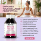 Caring for intimate health, eliminating vaginal odor – promoting gut balance and digestion – women's probiotics and prebiotics supplement