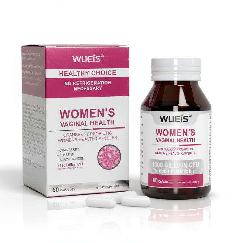 Caring for intimate health, eliminating vaginal odor – promoting gut balance and digestion – women's probiotics and prebiotics supplement
